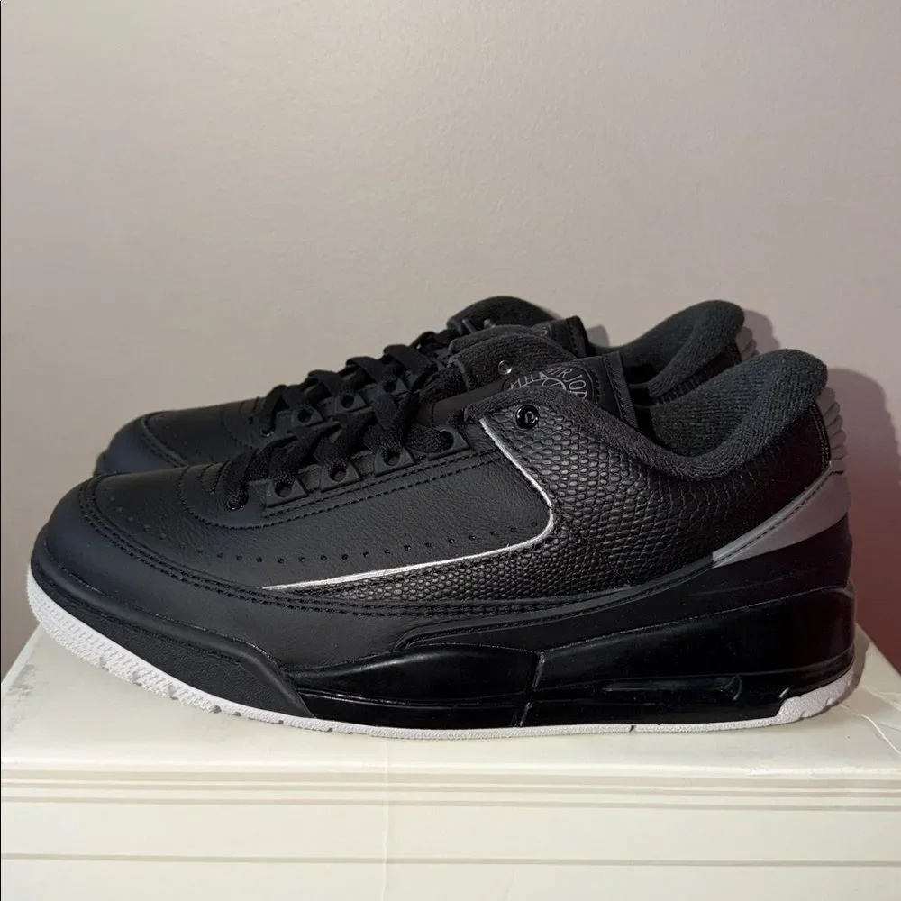 Nike Air Jordan 2/3 Black Noir FD0383-001 Men’s Size 8.5